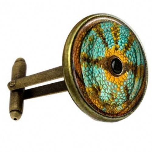 Dragon Eye Glass Witchcraft Cufflink